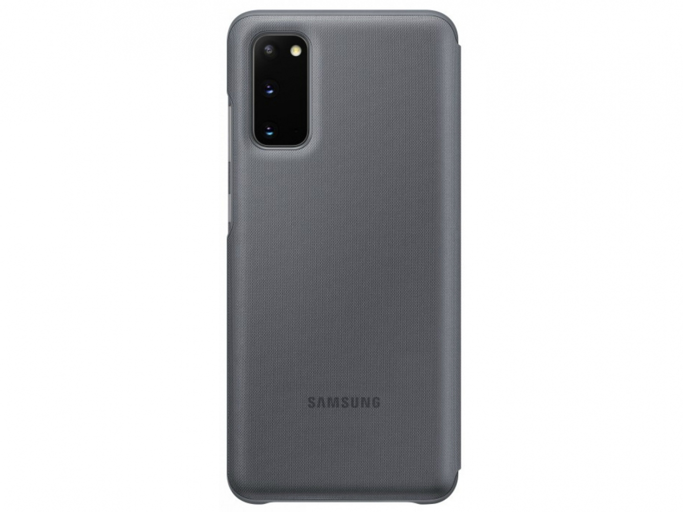 Чохол-книжка Samsung LED View Cover для Samsung Galaxy S20 (EF-NG980PJEGRU) Gray 0 - Фото 1