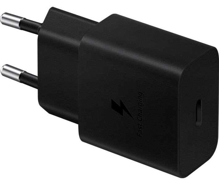Сетевое зарядное устройство Samsung 15W Power Adapter Type-C Cable (EP-T1510XBEGRU) Black 2 - Фото 2