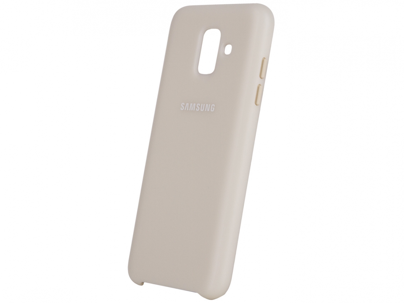 Панель Samsung Dual Layer Cover Galaxy A6 (2018) (EF-PA600CFEGRU) Gold 3 - Фото 3