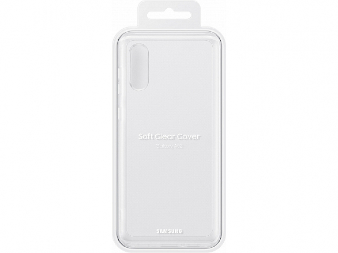 Чехол Samsung Soft Clear Cover для Samsung Galaxy A02 (A022) (EF-QA022TTEGRU) Transparent 3 - Фото 3