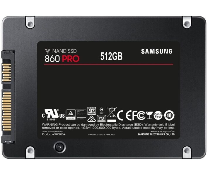 Жорсткий диск Samsung 860 Pro series 512GB 2.5