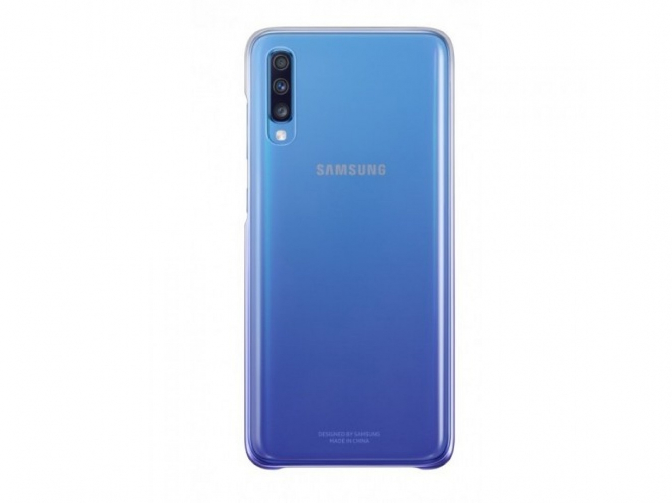 Чехол Samsung Gradation Cover для Samsung Galaxy A70 (EF-AA705CVEGRU) Violet 0 - Фото 1