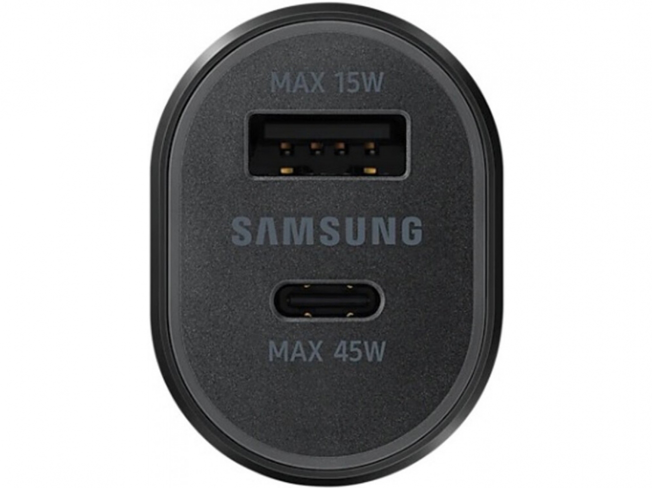 Автомобильное зарядное устройство Samsung Super Fast Dual Car Charger (EP-L5300XBEGRU) Black 2 - Фото 2