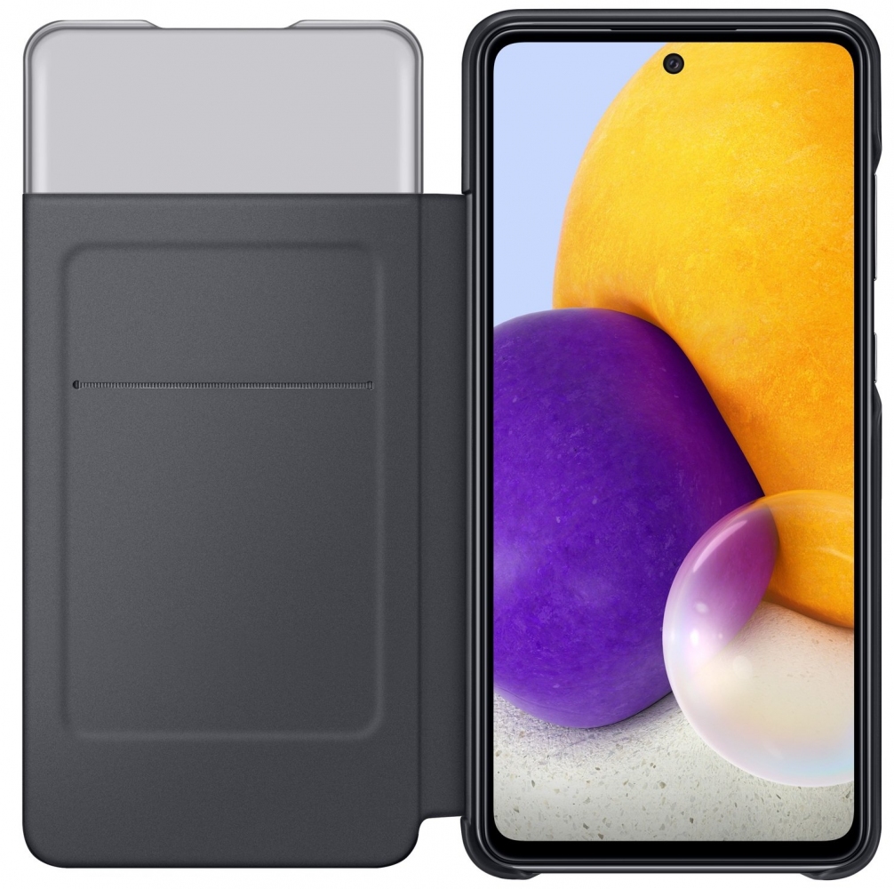 Чохол-книжка Smart S View Wallet Cover для Samsung Galaxy A72 EF-EA725PBEGRU Black 3 - Фото 3