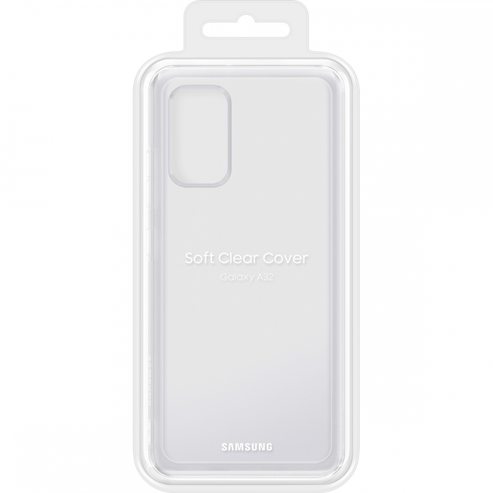 Чохол Samsung Soft Clear Cover для Samsung Galaxy A32 (EF-QA325TTEGRU) Transparent 3 - Фото 3