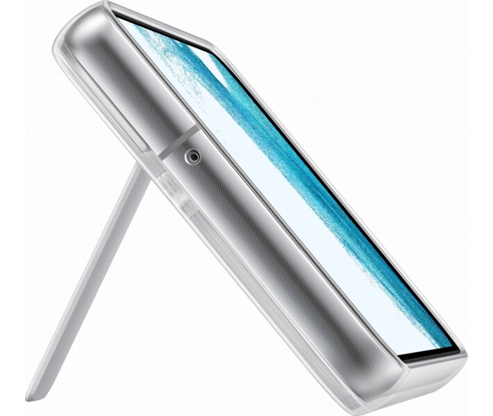 Чохол-накладка Samsung Clear Standing Cover для Samsung Galaxy S22 (EF-JS901CTEGRU) Transparency 3 - Фото 3