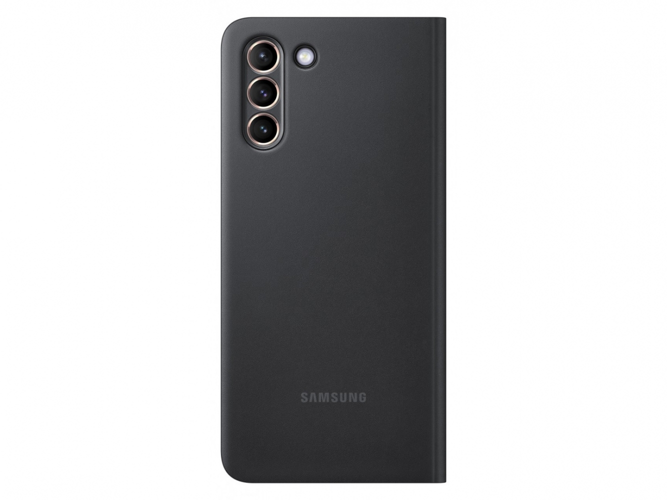 Чохол-книжка Samsung Clear View Cover для Samsung Galaxy S21 Plus (EF-ZG996CBEGRU) Black 0 - Фото 1