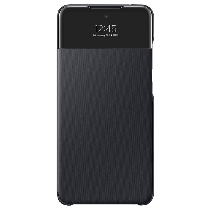 Чохол-книжка Smart S View Wallet Cover для Samsung Galaxy A52 EF-EA525PBEGRU Black 2 - Фото 2