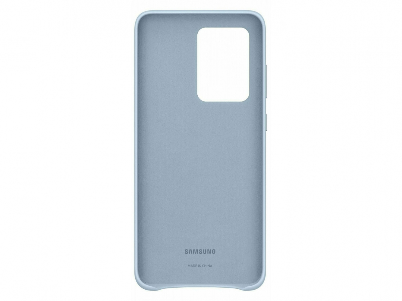 Панель Samsung Leather Cover для Samsung Galaxy S20 Ultra (EF-VG988LLEGRU) Sky Blue 2 - Фото 2