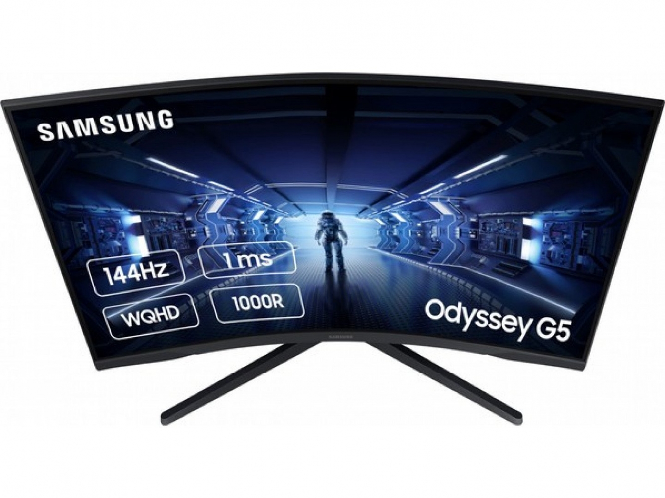Монитор Samsung Odyssey G5 LC32G55T (LC32G55TQWIXCI) Black 4 - Фото 4