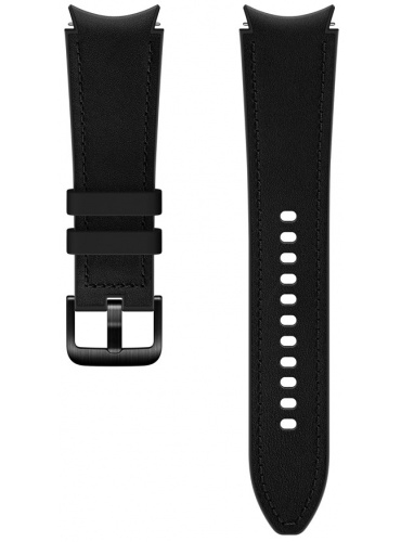 Ремешок Samsung Hybrid Band (20mm, M/L) для Samsung Galaxy Watch 4 (ET-SHR89LBEGRU) Black 2 - Фото 2