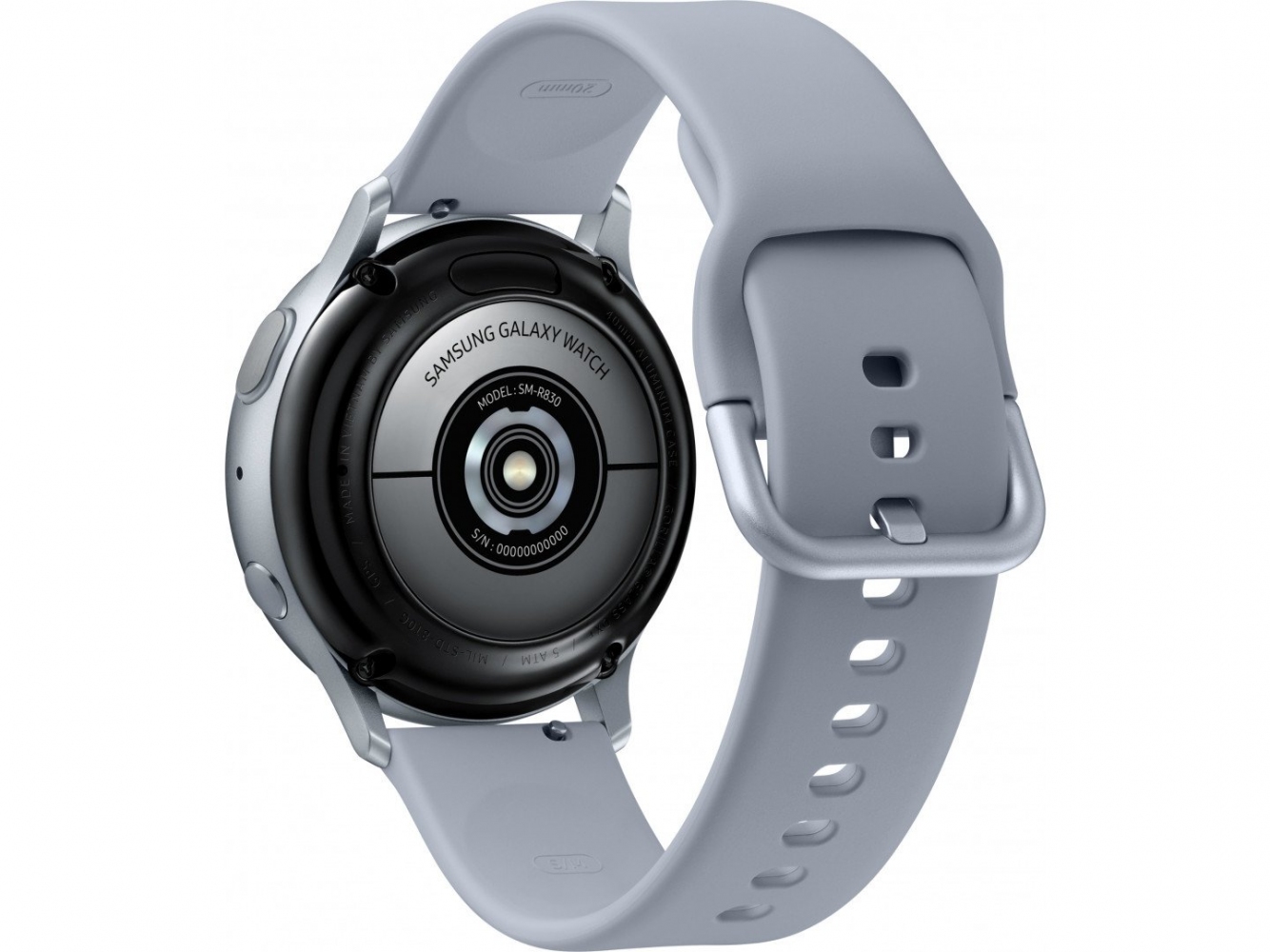 Смарт годинник Samsung Galaxy Watch Active 2 40mm Aluminium (SM-R830NZSASEK) Silver 0 - Фото 1