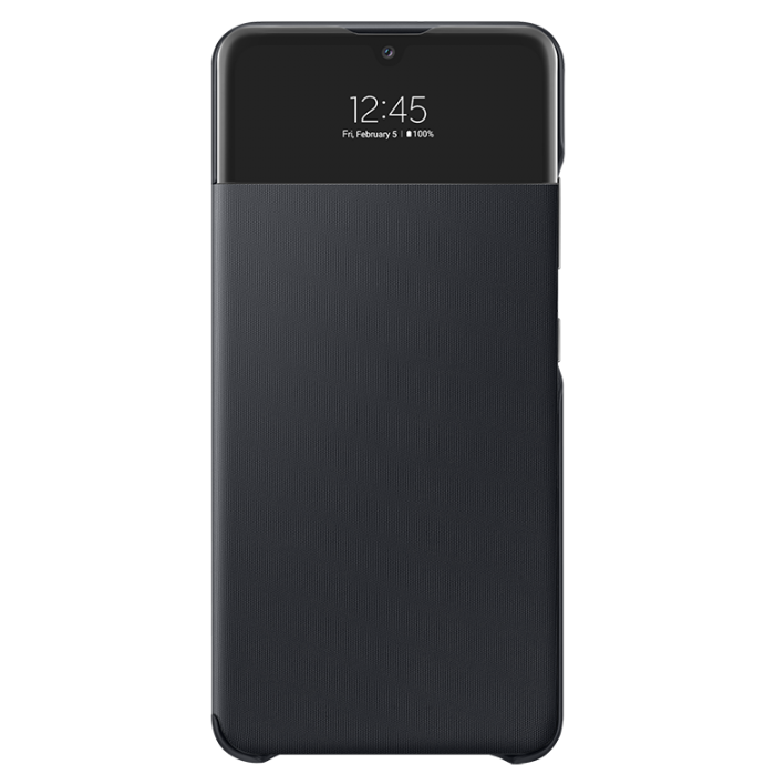 Чохол-книжка Smart S View Wallet Cover для Samsung Galaxy A32 (А325) EF-EA325PBEGRU Black 0 - Фото 1