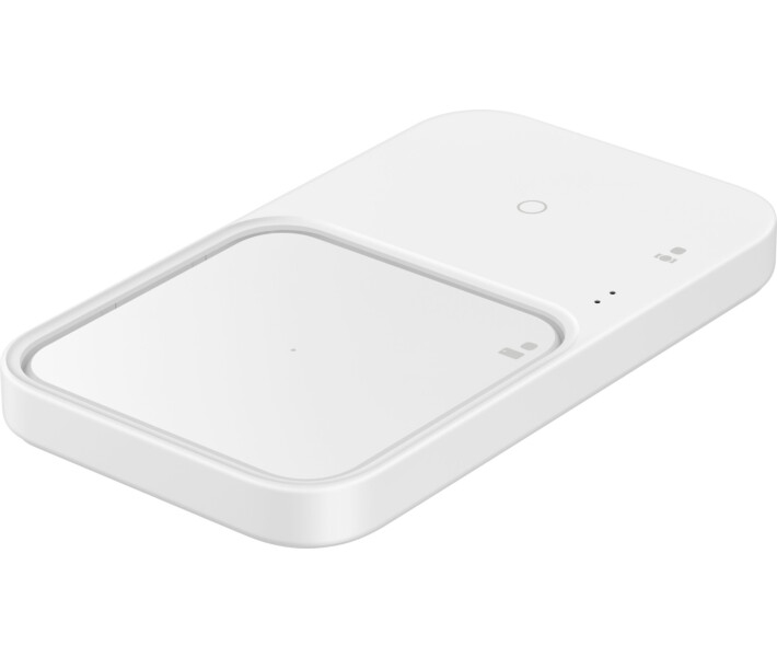 Бездротовий зарядний пристрій Samsung Wireless Charger Pad Duo 15W (EP-P5400TWRGRU) White 3 - Фото 3