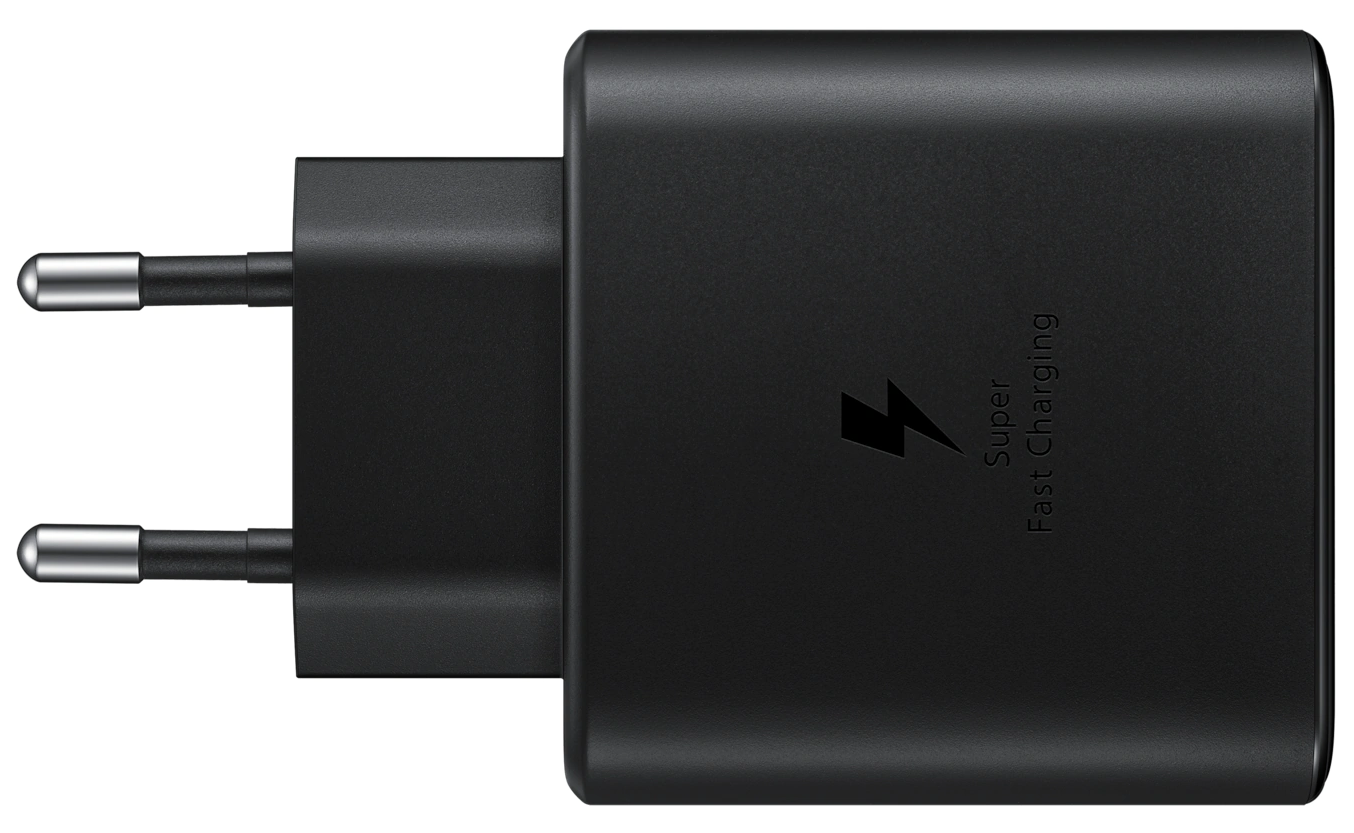 Сетевое зарядное устройство Samsung USB-C Wall Charger with Cable USB-C 45W (EP-TA845XBEGRU) Black 3 - Фото 3