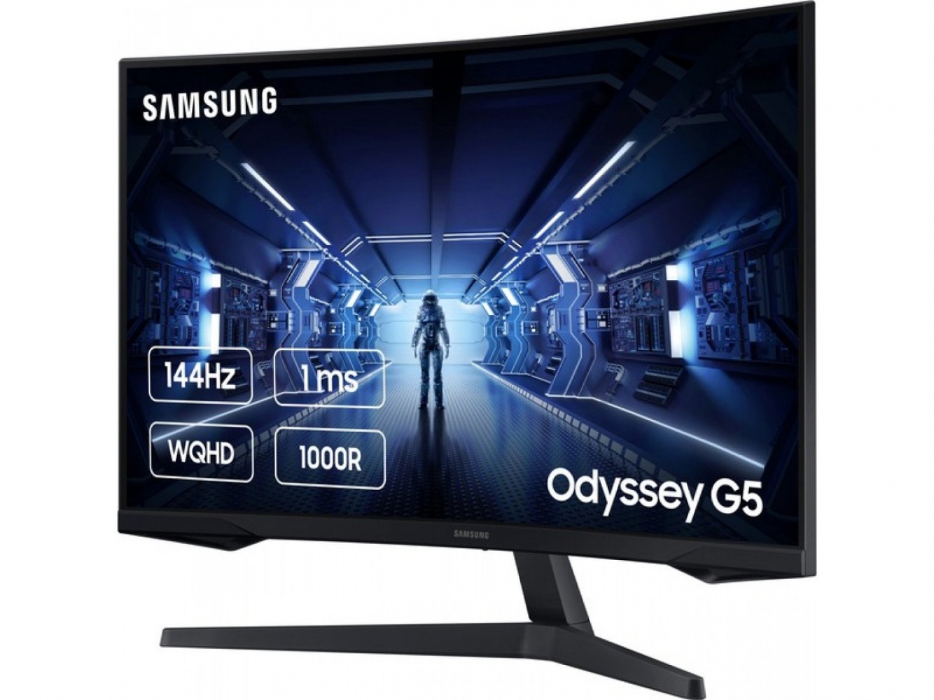 Монитор Samsung Odyssey G5 LC32G55T (LC32G55TQWIXCI) Black 2 - Фото 2