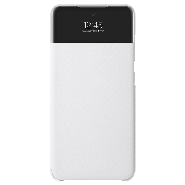 Чехол-книжка Smart S View Wallet Cover для Samsung Galaxy A52 EF-EA525PWEGRU White 2 - Фото 2