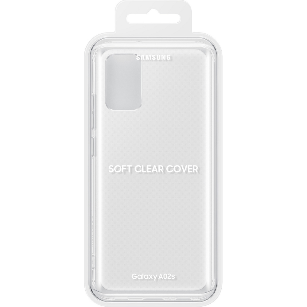 Чехол Samsung Soft Clear Cover для Samsung Galaxy A02s (A025) (EF-QA025TTEGRU) Transparent 3 - Фото 3