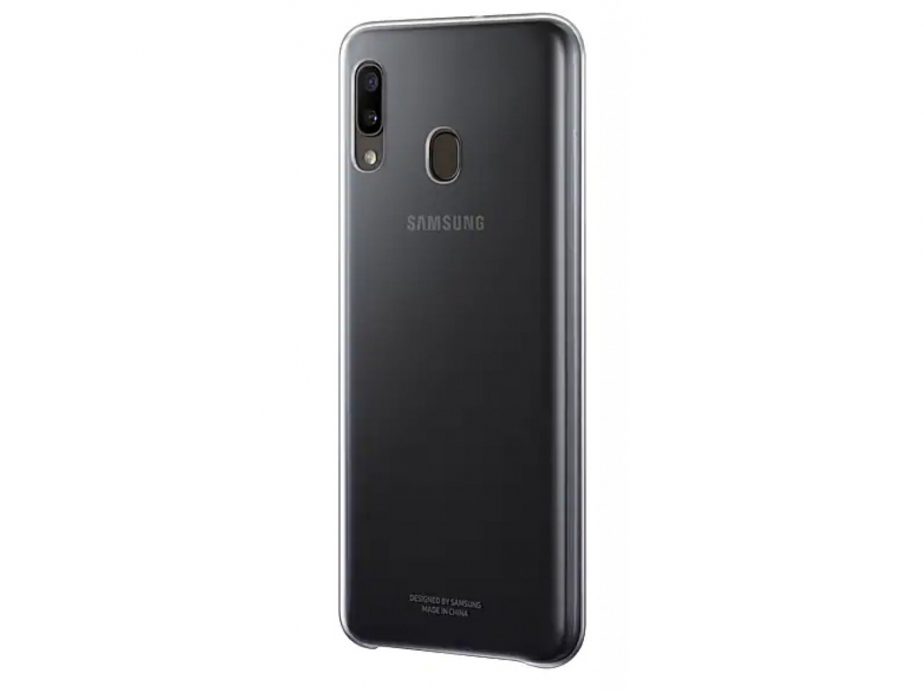 Чехол Samsung Gradation Cover для Samsung Galaxy A20 (EF-AA205CBEGRU) Bkack 2 - Фото 2