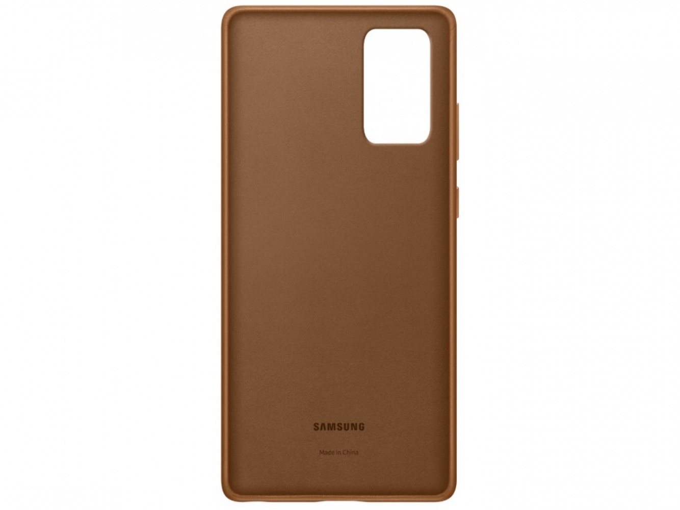 Чехол Samsung Leather Cover для Samsung Galaxy Note 20 (EF-VN980LAEGRU) Brown 2 - Фото 2