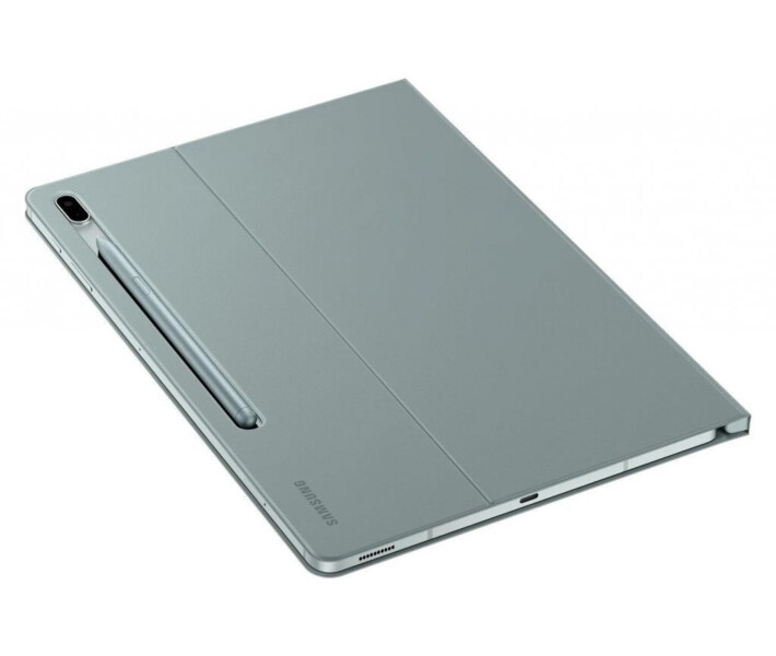 Чехол-книжка Samsung для Galaxy Tab S7 FE/S7 + (T735/T975) Book Cover (EF-BT730PGEGRU) Light Green 4 - Фото 4
