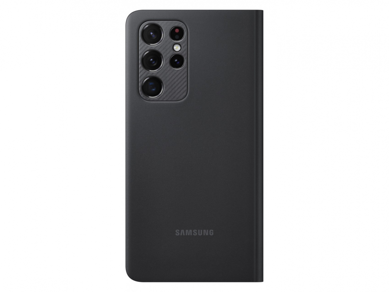 Чехол-книжка Clear View Cover with S Pen для Samsung Galaxy S21 Ultra (G998) EF-ZG99PCBEGRU Black 0 - Фото 1