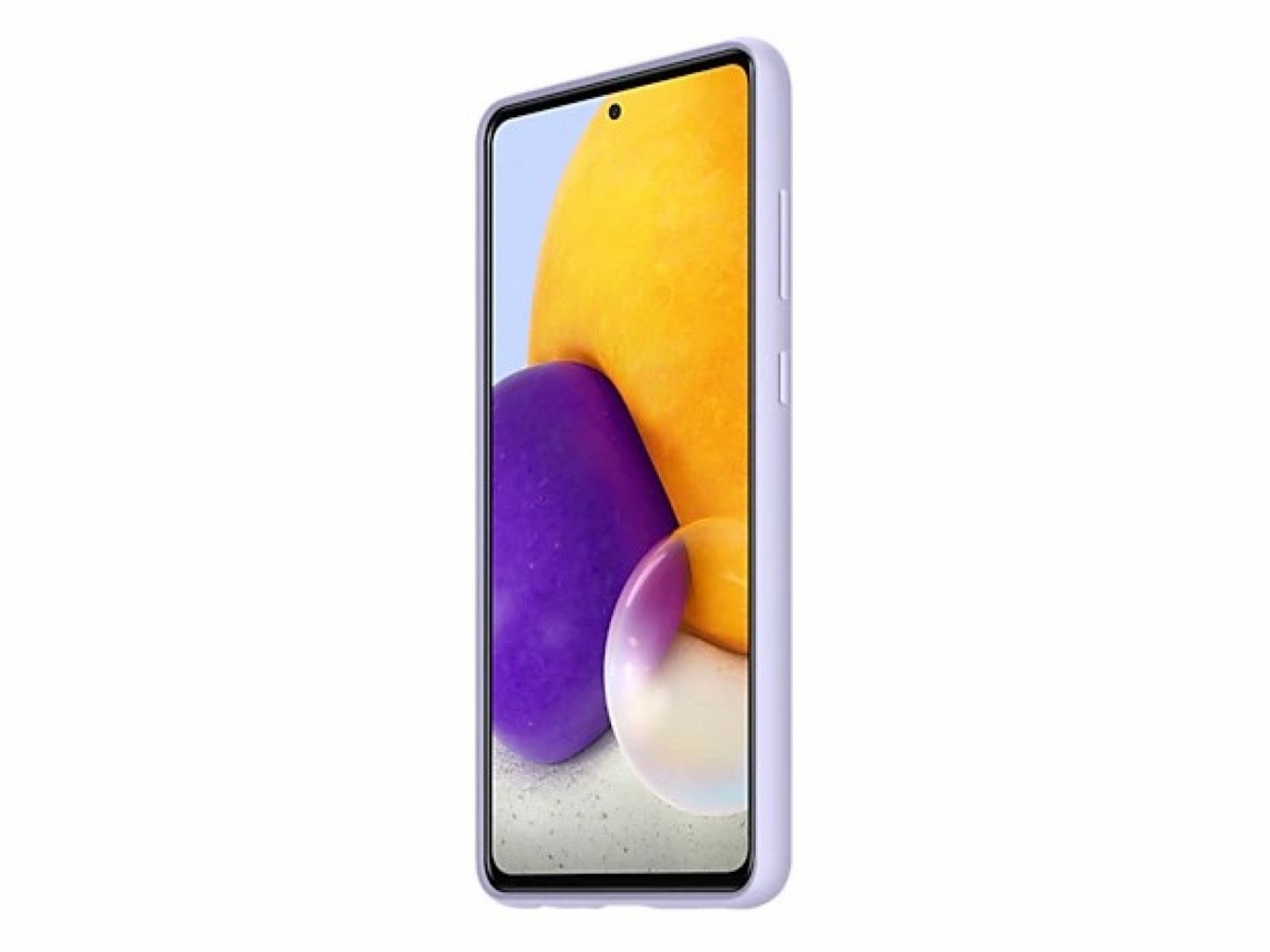 Панель Silicone Cover для Samsung Galaxy A72 EF-PA725TVEGRU Violet 3 - Фото 3