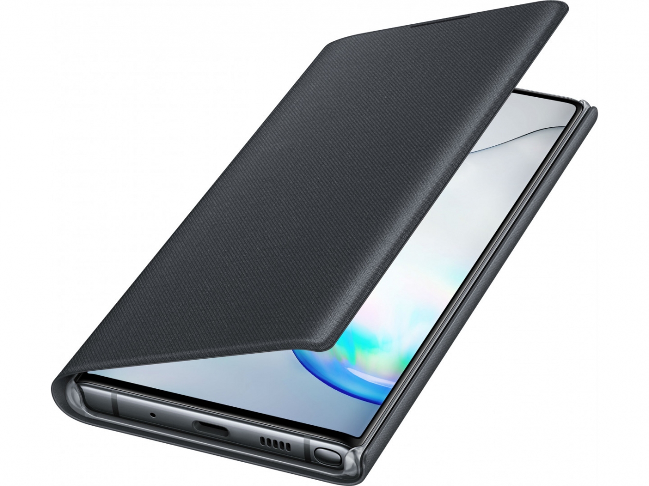 Чохол Samsung LED View Cover для Samsung Galaxy Note 10 (EF-NN970PBEGRU) Black 0 - Фото 1