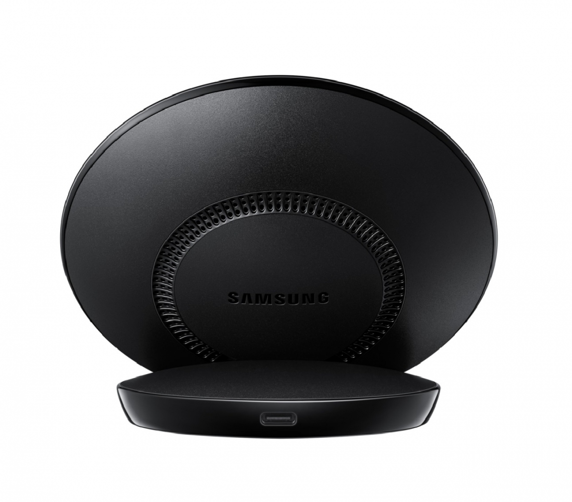 Бездротовий зарядний пристрій Samsung Wireless Charger Stand (EP-N5105TBRGRU) Black 2 - Фото 2