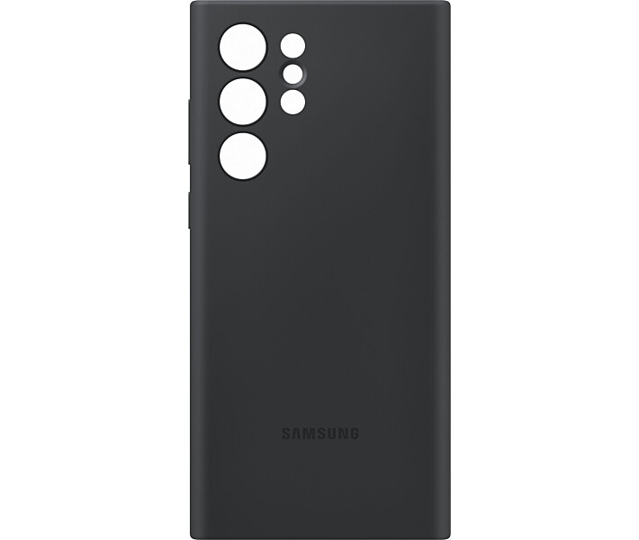 Панель Samsung Silicone Cover для Samsung Galaxy S22 Ultra (EF-PS908TBEGRU) Black 3 - Фото 3