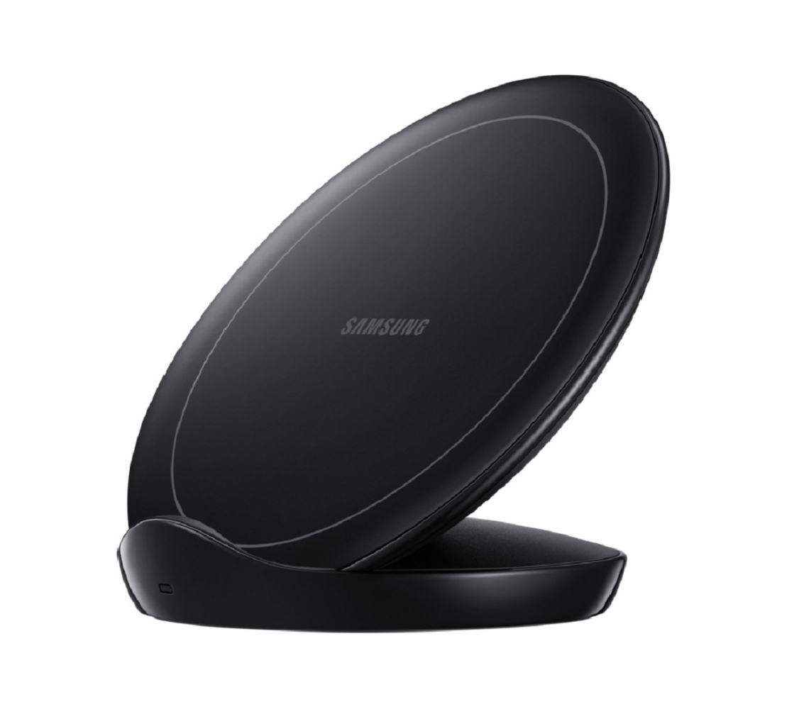 Бездротовий зарядний пристрій Samsung Wireless Charger Stand (EP-N5105TBRGRU) Black 3 - Фото 3