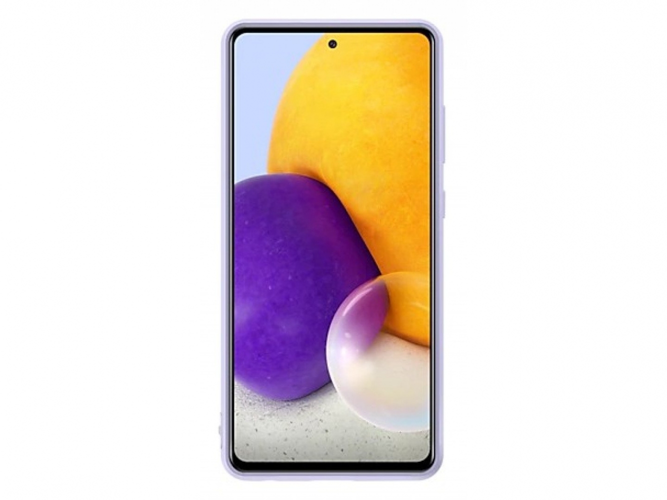 Панель Silicone Cover для Samsung Galaxy A72 EF-PA725TVEGRU Violet 0 - Фото 1