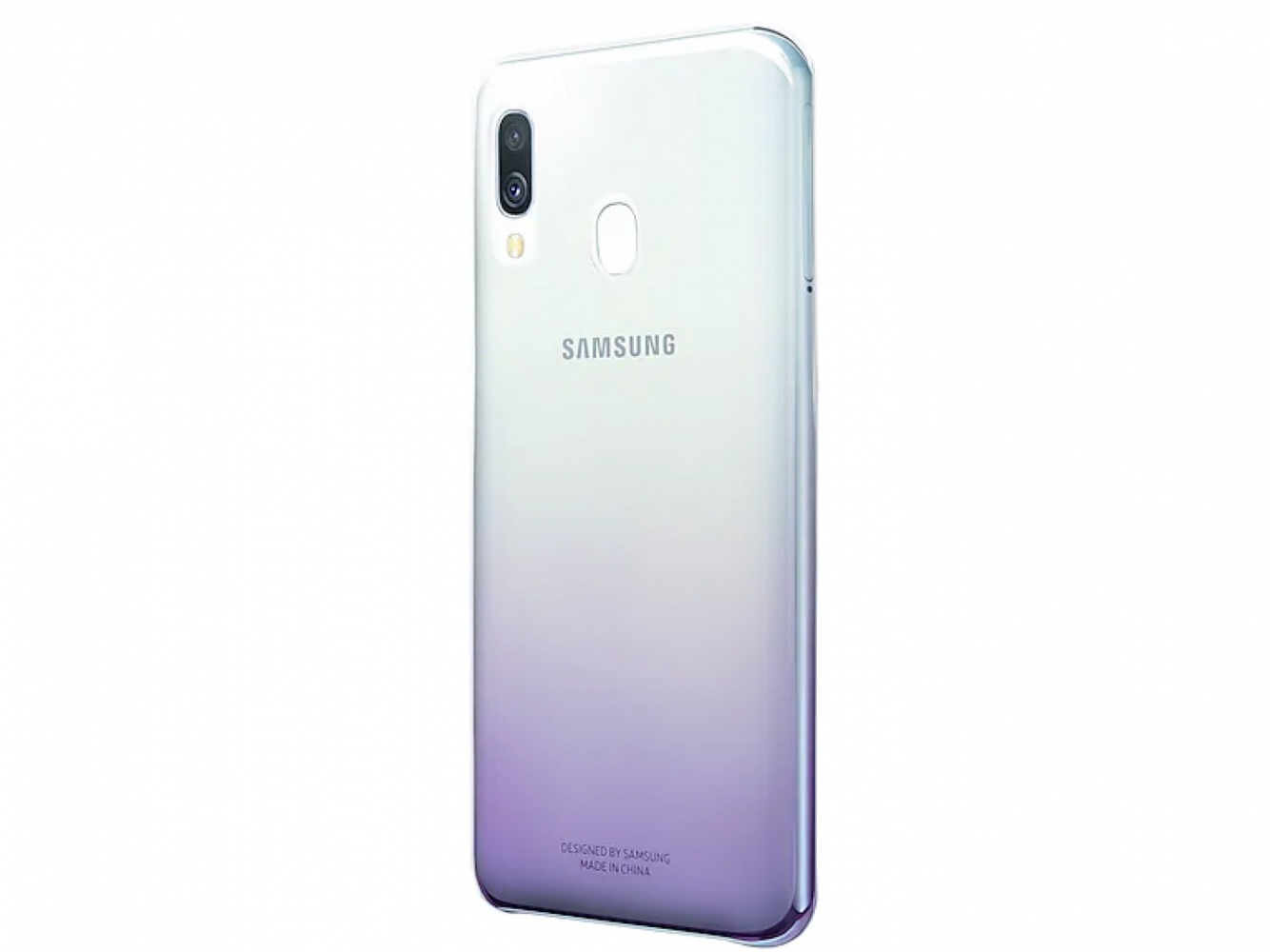 Чехол Samsung Gradation Cover для Samsung Galaxy A40 (EF-AA405CVEGRU) Violet 0 - Фото 1