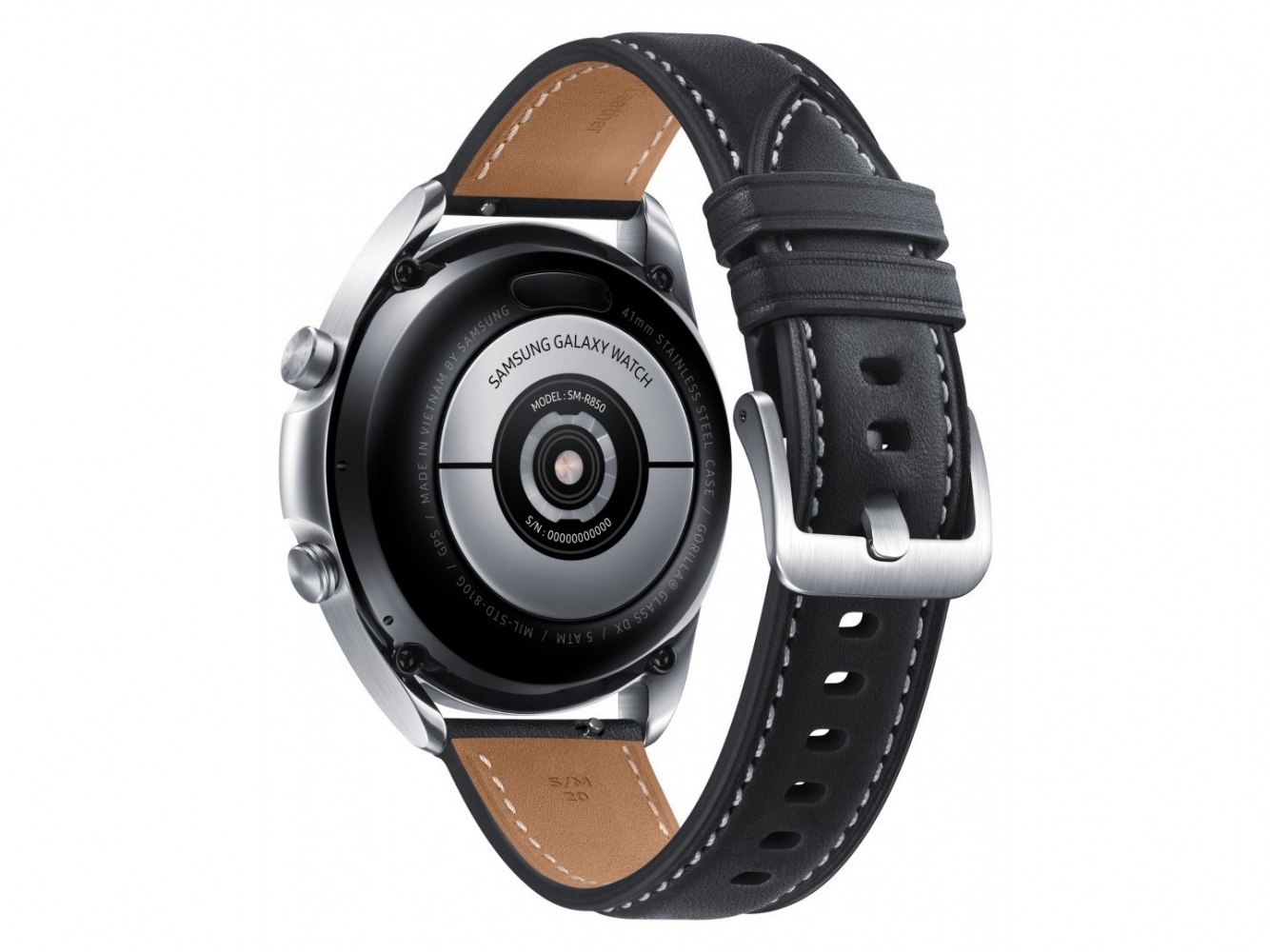 Смарт годинник Samsung Galaxy Watch 3 41mm (SM-R850NZSASEK) Silver 3 - Фото 3