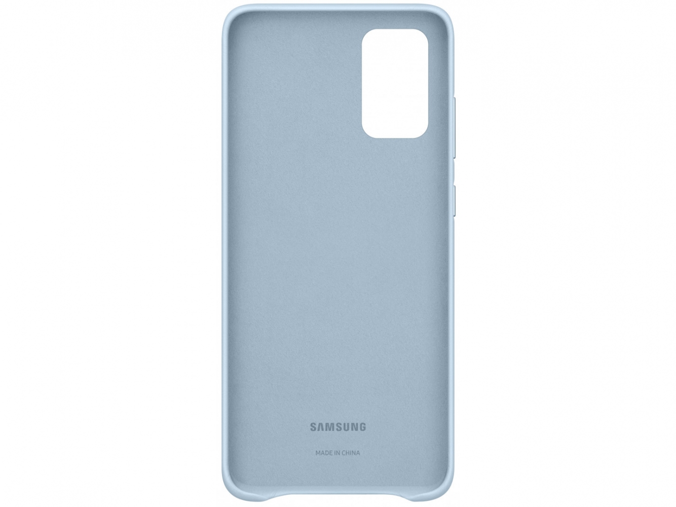 Панель Samsung Leather Cover для Samsung Galaxy S20 Plus (EF-VG985LLEGRU) Sky Blue 0 - Фото 1