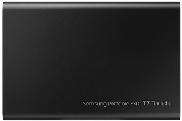 Жесткий диск Samsung Portable SSD T7 TOUCH 1TB USB 3.2 Type-C (MU-PC1T0K/WW) External Black 0 - Фото 1