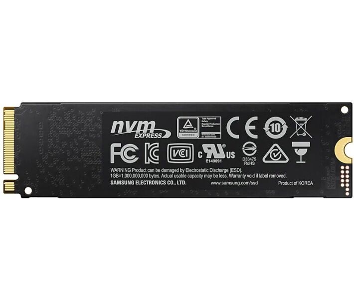 Жесткий диск Samsung 970 Evo Plus 500GB M.2 PCIe 3.0 x4 V-NAND 3-bit MLC (MZ-V7S500BW) 3 - Фото 3