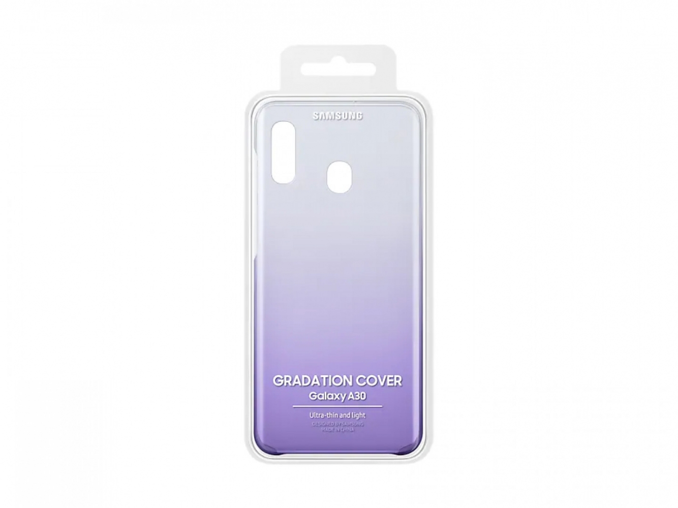 Чехол Samsung Gradation Cover для Samsung Galaxy A30 (EF-AA305CVEGRU) Violet 4 - Фото 4