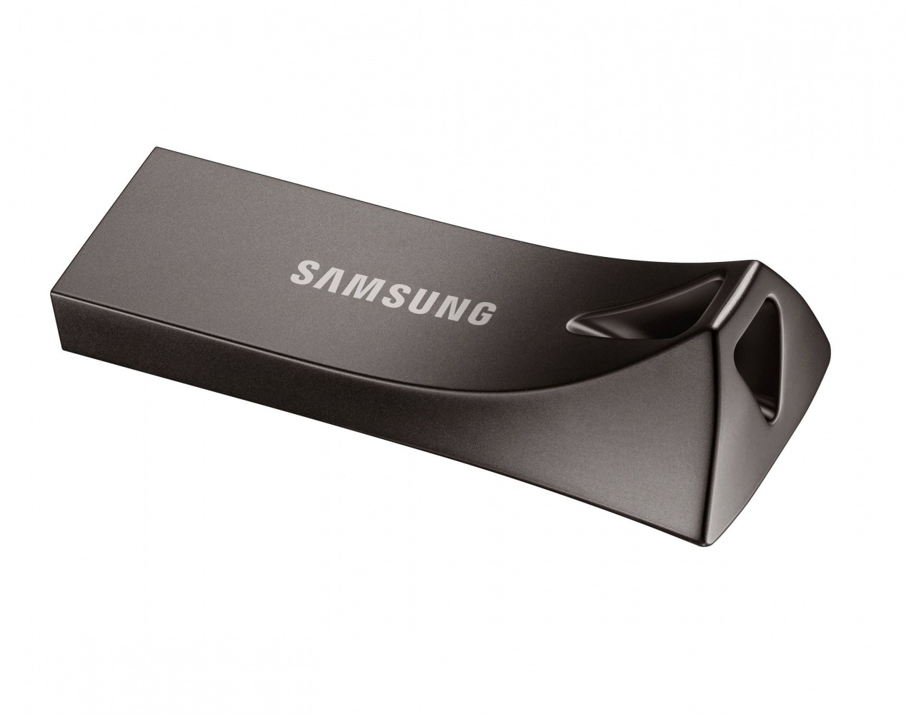 USB флеш накопитель Samsung Bar Plus USB 3.1 128GB (MUF-128BE4/APC) Black 0 - Фото 1
