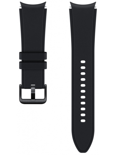 Ремешок Samsung Hybrid Band (20mm, M/L) для Samsung Galaxy Watch 4 (ET-SHR89LBEGRU) Black 5 - Фото 5