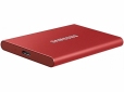 Жесткий диск Samsung Portable SSD T7 1TB USB 3.2 Type-C (MU-PC1T0R/WW) External Red - фото 2 - Samsung Experience Store — брендовый интернет-магазин