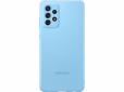 Панель Silicone Cover для Samsung Galaxy A52 (A525) EF-PA525TLEGRU Blue - фото 4 - Samsung Experience Store — брендовый интернет-магазин