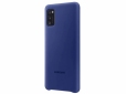 Накладка Samsung Silicone Cover для Samsung Galaxy A41 (EF-PA415TLEGRU) Blue - фото 3 - Samsung Experience Store — брендовый интернет-магазин