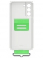 Накладка Samsung Silicone with Strap Cover для Samsung Galaxy S21 FE (EF-GG990TWEGRU) White - фото 2 - Samsung Experience Store — брендовий інтернет-магазин