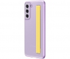 Чехол Samsung Clear Strap Cover для Samsung Galaxy S21 FE (EF-XG990CVEGRU) Lavender - фото 3 - Samsung Experience Store — брендовый интернет-магазин