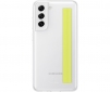 Чохол Samsung Clear Strap Cover для Samsung Galaxy S21 FE (EF-XG990CWEGRU) White - фото 5 - Samsung Experience Store — брендовий інтернет-магазин