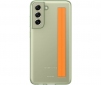 Чехол Samsung Clear Strap Cover для Samsung Galaxy S21 FE (EF-XG990CMEGRU) Olive Green - фото 5 - Samsung Experience Store — брендовый интернет-магазин