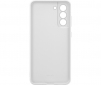 Панель Samsung Silicone Cover для Samsung Galaxy S21 FE (EF-PG990TWEGRU) White - фото 5 - Samsung Experience Store — брендовый интернет-магазин