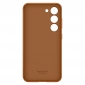 Панель Samsung Leather Cover для Samsung Galaxy S23 Plus Camel - фото 2 - Samsung Experience Store — брендовый интернет-магазин