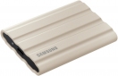 Жесткий диск Samsung Portable SSD T7 Shield 1Tb USB 3.2 Type-C (MU-PE1T0K/EU) Beige - фото 4 - Samsung Experience Store — брендовый интернет-магазин